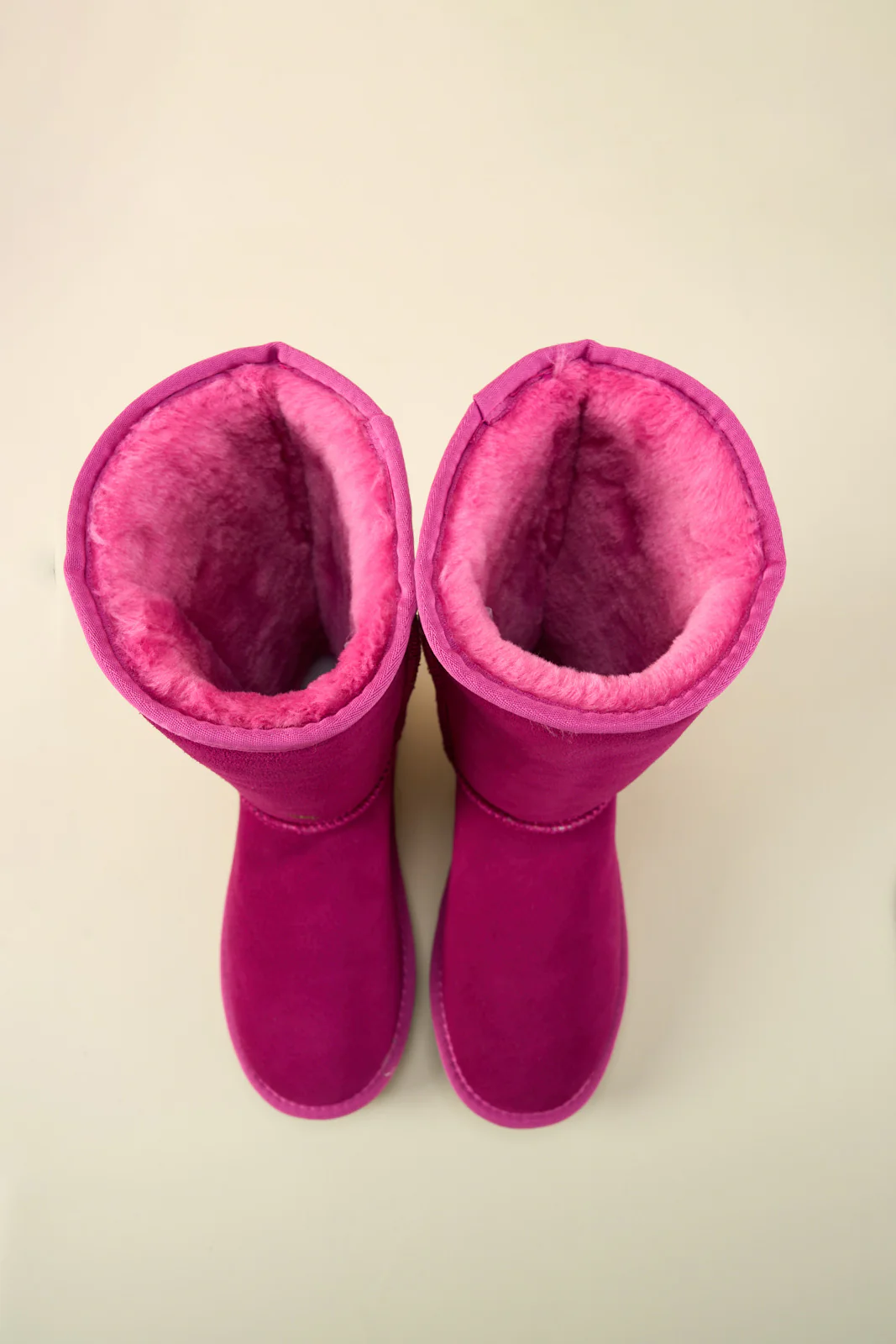 SMAIBULUN Ugg | Classic Suede Mid-Length boots - Fuchsia - Image 13
