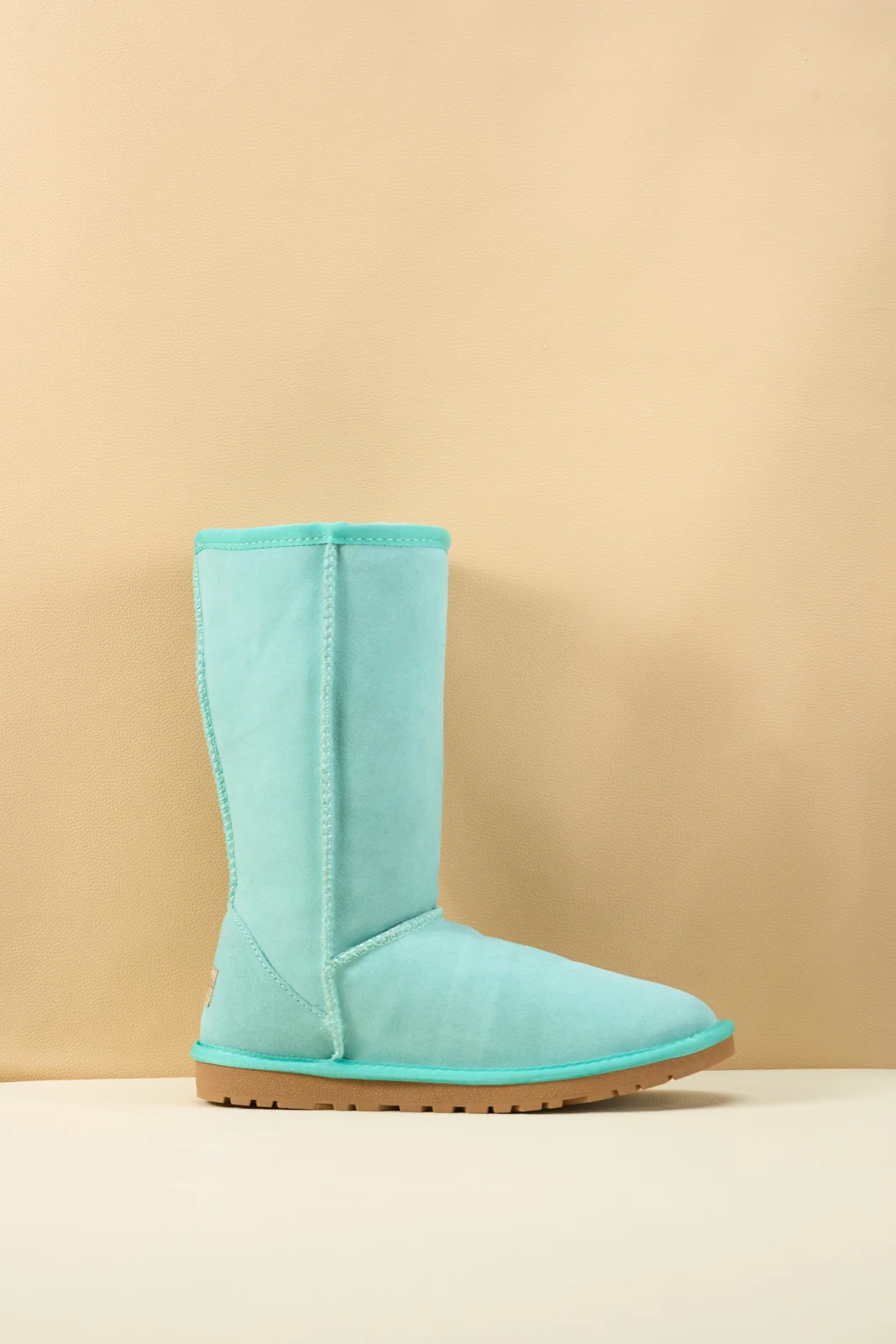 SMAIBULUN Ugg | Classic Suede Mid-Length boots - Turquoise - Image 11