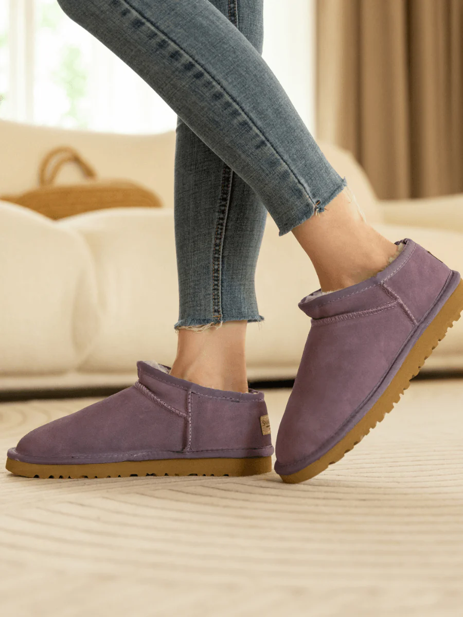 Smaibulun Ugg | Faux-Fur-Lined Suede Tasman Ankle Boot - Lavender - Image 5