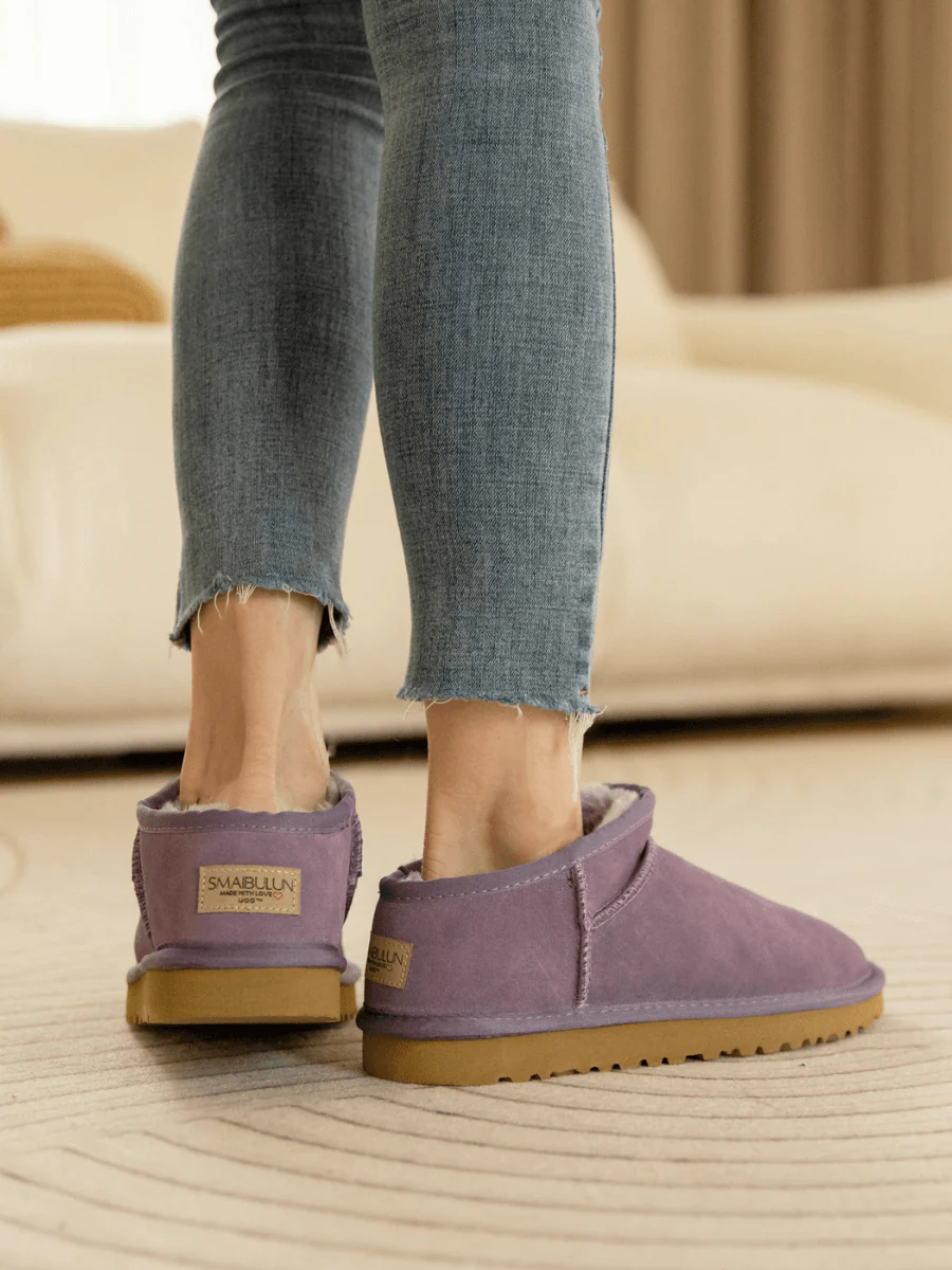 Smaibulun Ugg | Faux-Fur-Lined Suede Tasman Ankle Boot - Lavender - Image 7