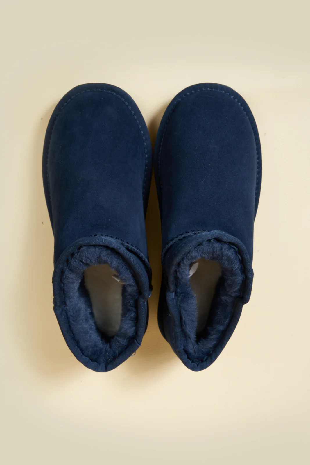 SMAIBULUN Ugg | Faux-Fur-Lined Suede Tasman Ankle Boot - Navy - Image 12
