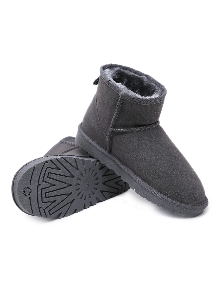 SMAIBULUN Ugg | Faux Fur Lined Classic Ugg Short Boots - Image 14