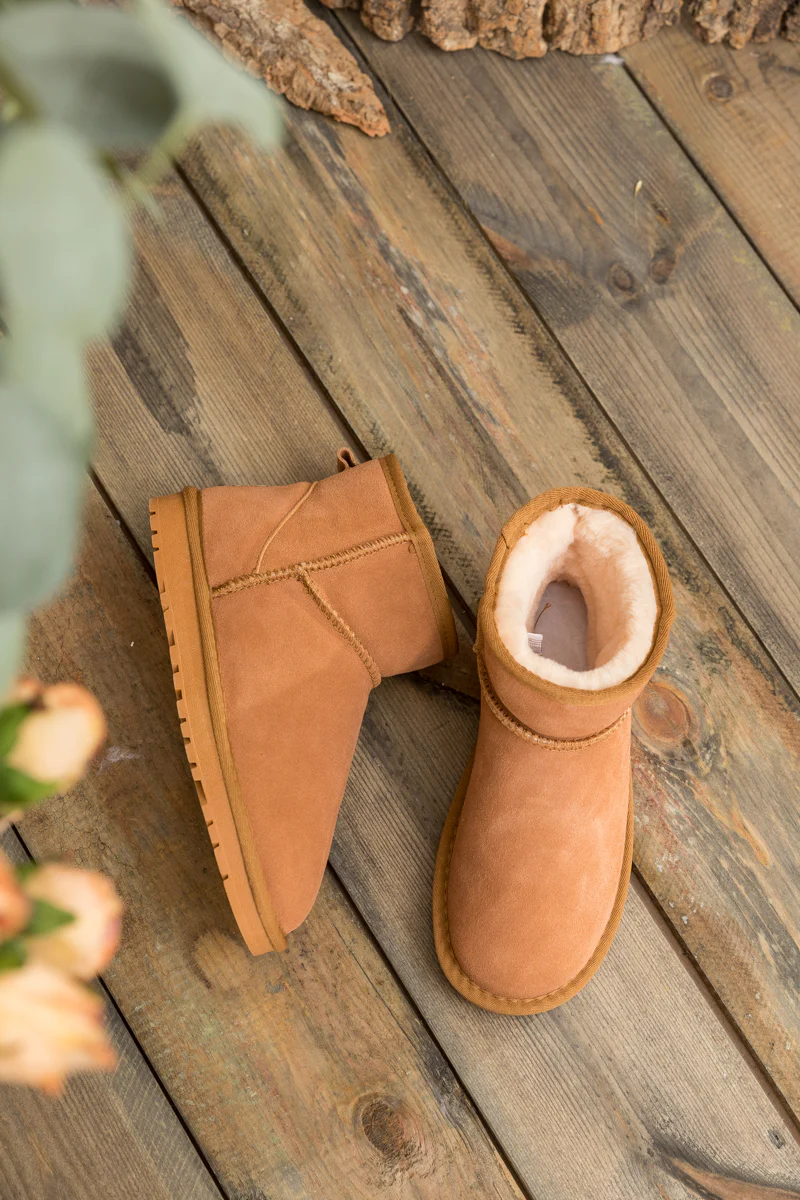 SMAIBULUN Ugg | Faux Fur Lined Classic Ugg Short Boots - Image 6